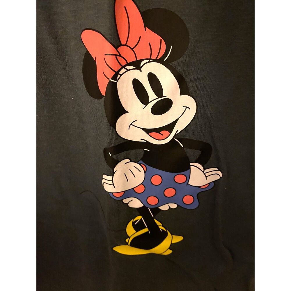 Embroidered Mickey and Minnie Mouse Shirt - Picture 3 of 6